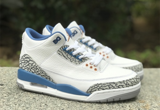 Air Jordan 3 Wizards  CT8532-148  36-47.5